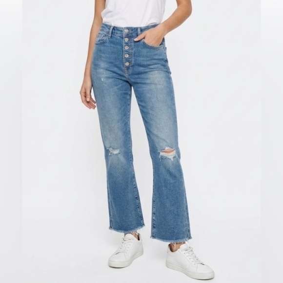 7 For All Mankind Denim - 7 For All Mankind Women's Vintage Ultra High Rise Slim Kick Jeans Size 27